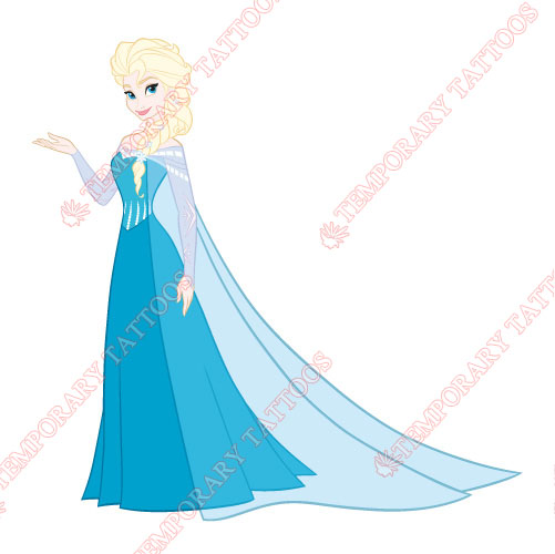Frozen Customize Temporary Tattoos Stickers NO.3312